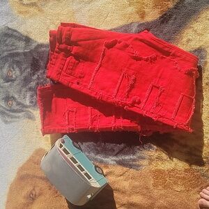 RED boys Pants Size 12 Y